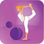 pilates workout exercises android application logo